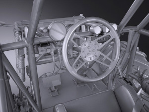 Generic Monster Truck 3D 模型