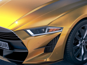 Generic Muscle Car 2018 3D Модель