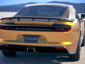 Generic Muscle Car 2018 3D Модель