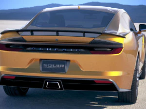 Generic Muscle Car 2018 3D Model
