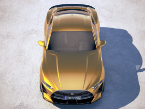Generic Muscle Car 2018 3D Модель