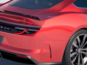Generic Muscle Car v2 2018 Modelo 3D