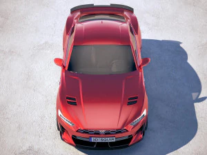 Generic Muscle Car v2 2018 3D Model