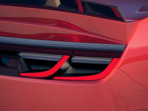 Generic Muscle Car v2 2018 Modelo 3D
