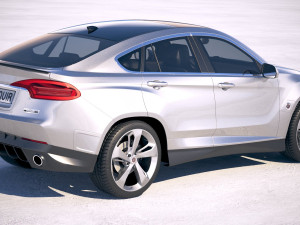 Generic SUV Coupe 2018 Modèle 3D