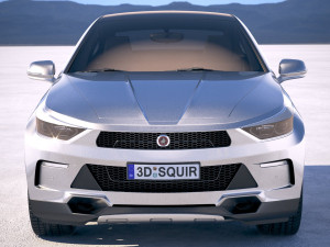 Generic SUV Coupe 2018 Modèle 3D
