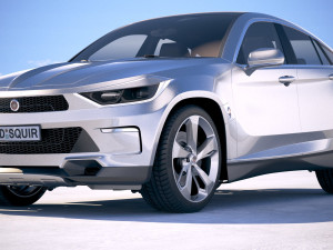 Generic SUV Coupe 2018 Modèle 3D
