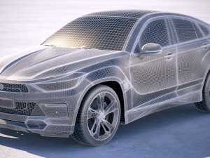 Generic SUV Coupe 2018 Modèle 3D
