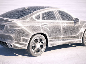 Generic SUV Coupe 2018 Modèle 3D
