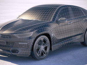 Generic SUV Coupe 2018 Modèle 3D