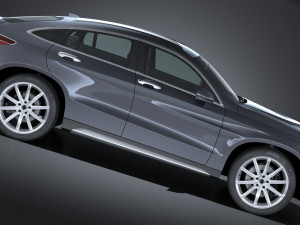 Generic SUV Coupe Luxury 2017 3D मॉडल