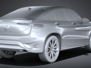 Generic SUV Coupe Luxury 2017 3D मॉडल