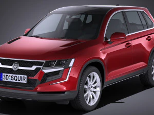 Generic SUV Crossover 2017 3D Model