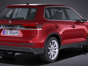 Generic SUV Crossover 2017 3Dモデル
