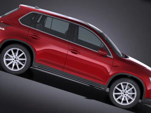 SUV crossover gen&eacute;rico 2017 Modelo 3D