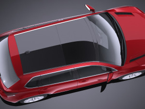 Generic SUV Crossover 2017 3Dモデル