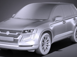 Generic SUV Crossover 2017 3Dモデル