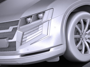 Generic SUV Crossover 2017 3Dモデル