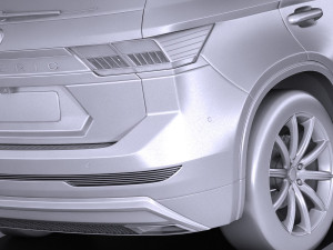 Generic SUV Crossover 2017 3Dモデル