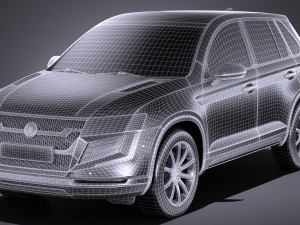 Generic SUV Crossover 2017 3Dモデル