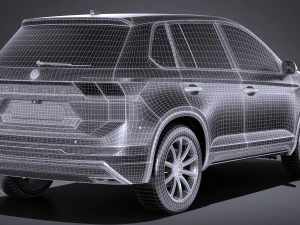 SUV crossover gen&eacute;rico 2017 Modelo 3D