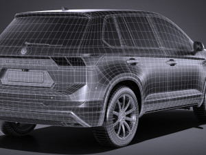 Generic SUV Crossover 2017 3Dモデル