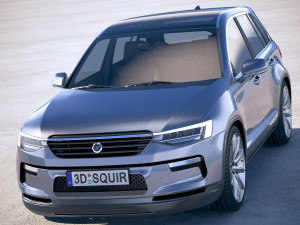 Generic SUV Crossover 2018 3D Модель