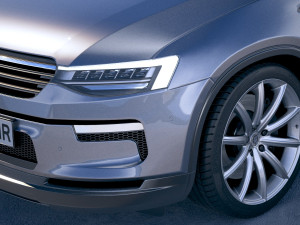 Generic SUV Crossover 2018 3D Модель
