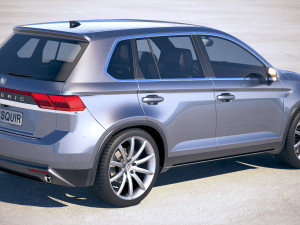 Generic SUV Crossover 2018 3D Модель