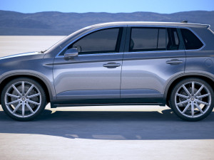 Generic SUV Crossover 2018 3D Модель