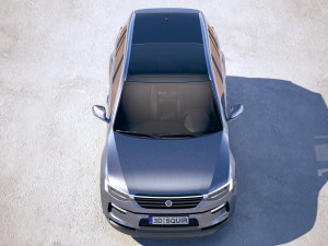 Generic SUV Crossover 2018 3D Модель