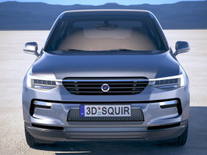 Generic SUV Crossover 2018 3D Модель