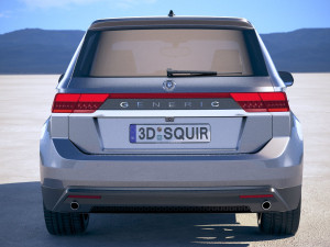 Generic SUV Crossover 2018 3D Модель