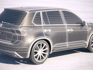Generic SUV Crossover 2018 3D Модель
