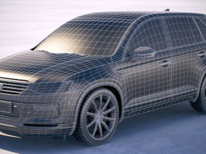 Generic SUV Crossover 2018 3D Model