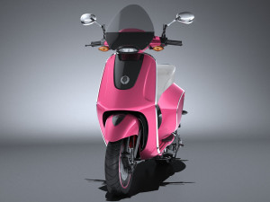 Generic Scooter 2017 3D Model