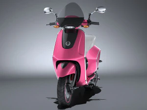 Generic Scooter 2017 3D Model