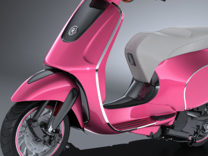 Generic Scooter 2017 3D Model