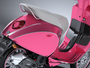 Generic Scooter 2017 3D Model