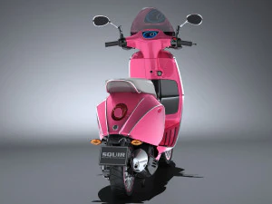 Generic Scooter 2017 3D Model