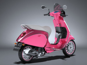 Generic Scooter 2017 3D Model