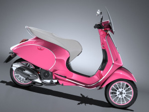 Generic Scooter 2017 3D Model