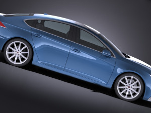 Generic Sedan 2 2017 3D Модель