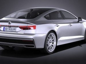 Generic Sedan 2017 v2 Studio Modelo 3D