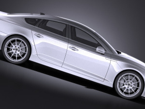 Generic Sedan 2017 v2 Studio Modelo 3D