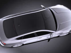 Generic Sedan 2017 v2 Studio Modelo 3D