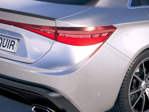 Generic Sedan 2018 3D Model