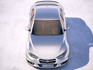 Generic Sedan 2018 3D Model