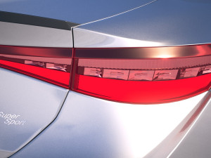 Generic Sedan 2018 3D Model