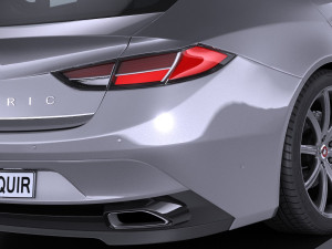 Generic Sedan NN 2017 3D 模型